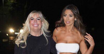 Chloe Ferry proves curves are a family business as mum matches in mini dress - www.ok.co.uk