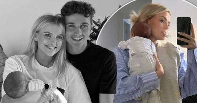 Lucy Fallon reveals her baby son's name and shares her birth story - www.msn.com