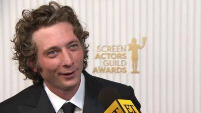 Jeremy Allen White Shares Why His Kids Will Be Excited About 2023 SAG Awards Win (Exclusive) - www.etonline.com