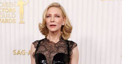 Cate Blanchett upcycles one of her most repeated red carpet dresses for the SAG Awards - www.ok.co.uk - Italy - county Stewart