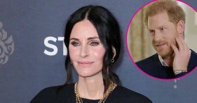 Courteney Cox Hasn’t Read Prince Harry’s ‘Spare,’ Weighs In on ‘Chocolate Mushrooms’ Revelation - www.usmagazine.com - Los Angeles - California