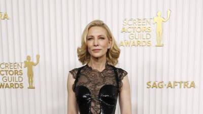 Cate Blanchett Wore Her 2023 SAG Awards Dress Twice Before: See How - www.etonline.com - county Stewart