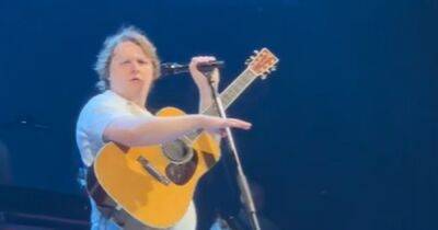 Lewis Capaldi halts gig after hearing 'goat noises' leaving fans in hysterics - www.dailyrecord.co.uk - Scotland - Netherlands - city Amsterdam