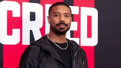 Michael B. Jordan Calls Out Former Classmate on the Red Carpet Who Admitted to Making Fun of Him as a Kid - www.etonline.com - Atlanta - Jordan - Chad - Indiana - county Storey - city Newark