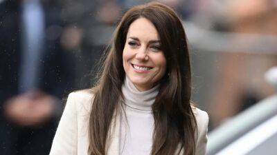 Kate Middleton Is Print Perfection in a Houndstooth Zara Skirt - www.glamour.com