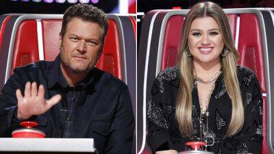 Blake Shelton says Kelly Clarkson 'actually got me fired' from 'The Voice,' jokes she runs NBC - www.foxnews.com