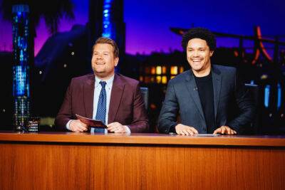 Trevor Noah Talks To James Corden About Life Without A Desk In ‘Late Late Show’ Cameo - deadline.com