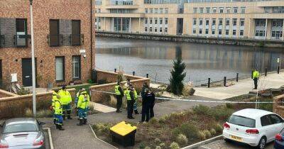 Police tape off Scots waterfront amid reports of man falling into water - www.dailyrecord.co.uk - Scotland - county Young - county Quay - Beyond
