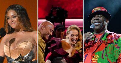 Grammys 2023 Best Moments: Beyonce Makes History, Adele Becomes BFFs With Dwayne Johnson and More - www.usmagazine.com - Germany