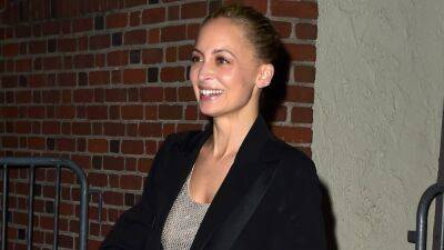 Nicole Richie Paired an Uber-Short Sparkling Minidress With an Oversized Blazer—See Pics - www.glamour.com