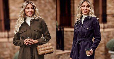 This Soft Belted Trench Looks So Much More Expensive Than It Is - www.usmagazine.com