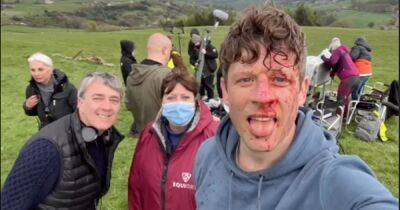 Happy Valley's James Norton shares behind the scenes video from car murder scene and fans are stunned - www.dailyrecord.co.uk