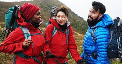 Rylan, Emma Willis and Oti Mabuse kick off Braemar to Aviemore trek for Comic Relief - www.dailyrecord.co.uk - Scotland
