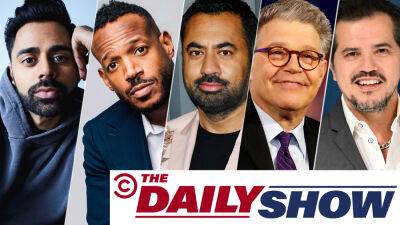 ‘The Daily Show’: Comedy Central Sets Dates For Guest Hosts Hasan Minhaj, Marlon Wayans, Kal Penn, Al Franken & John Leguizamo - deadline.com