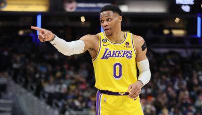 Los Angeles Lakers Trade Guard Russell Westbook To Utah Jazz In Three-Team Deal - deadline.com - Los Angeles - Los Angeles - Minnesota - Washington - Utah - county Dallas - county Maverick