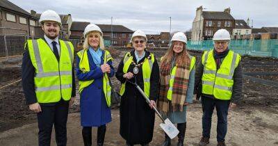 Work underway to build six new North Ayrshire Council bungalows in Stevenston - www.dailyrecord.co.uk