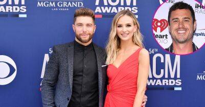 Chris Lane and Lauren Bushnell React to His Run-In With Ben Higgins at Golf Tournament - www.usmagazine.com - city Orlando - county Wells - city Harrison - county Clarke