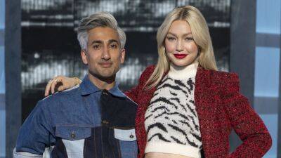 How 'Next in Fashion' Hosts Gigi Hadid and Tan France Bonded Over Parenthood (Exclusive) - www.etonline.com - France