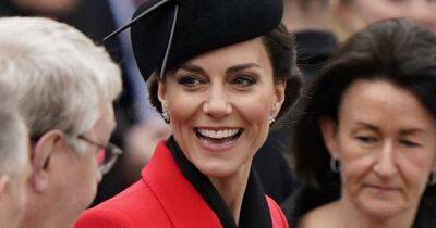 Kate Middleton flies the flag for Wales in bright red for St David's Day visit - www.ok.co.uk