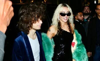 Miley Cyrus Drops New Album, Celebrates at Gucci Party with Boyfriend Maxx Morando! - www.justjared.com - Beverly Hills