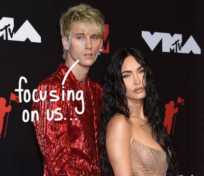 The Latest On Machine Gun Kelly & Megan Fox's Relationship As They Lay Low And Work On 'Trust Issues' - perezhilton.com