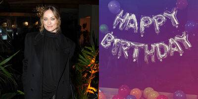 Olivia Wilde Arrived Home from Saint Laurent Event to a Birthday Surprise From Her Kids! - www.justjared.com - Los Angeles