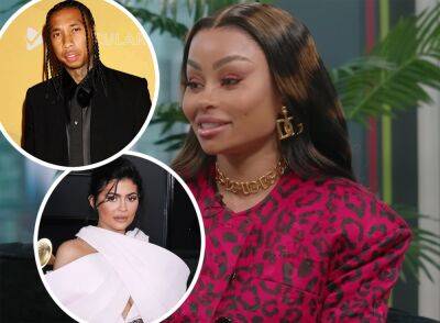 Blac Chyna Claims Tyga Kicked Her Out Of The House To Date Teenage Kylie Jenner! - perezhilton.com