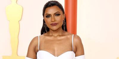 Mindy Kaling Embraces The Cut Out Trend For Oscars 2023 - www.justjared.com - Hollywood
