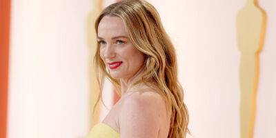 Best Supporting Actress Nominee Kerry Condon Shines In Bright Yellow Gown at Oscars 2023! - www.justjared.com - Hollywood