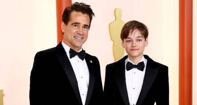 Colin Farrell Brings Son Henry as His Plus One to Oscars 2023 - www.justjared.com - Hollywood - county Butler