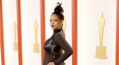 Pregnant Rihanna Closes Out the Oscars 2023 Red Carpet Ahead of Her Performance! (Photos) - www.justjared.com - Hollywood