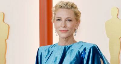 Best Actress Nominee Cate Blanchett Arrives at Oscars 2023 in Custom Louis Vuitton - www.justjared.com - Hollywood
