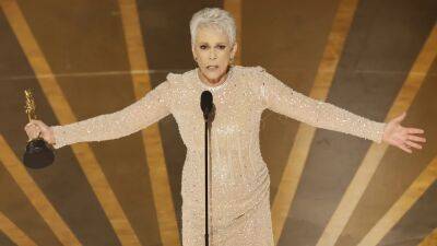 Jamie Lee Curtis Wins Her First Oscar, Delivers Impassioned Best Supporting Actress Speech - www.etonline.com