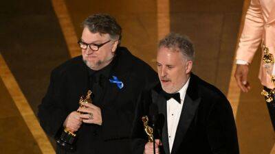 Guillermo del Toro Thanks 'Love of My Life' Kim Morgan After 2023 Oscar Win - www.etonline.com - Indiana - county Newton