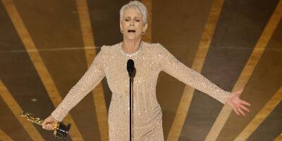 Jamie Lee Curtis Wins Best Supporting Actress at Oscars 2023! - www.justjared.com - Hollywood