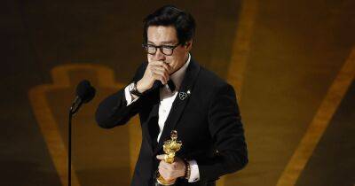 Ke Huy Quan leaves Oscars viewers in floods of tears with must-see winners speech - www.ok.co.uk - USA - county Jones - Indiana