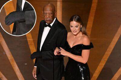 Morgan Freeman wears glove on left hand to Oscars 2023 — here’s why - nypost.com - Los Angeles