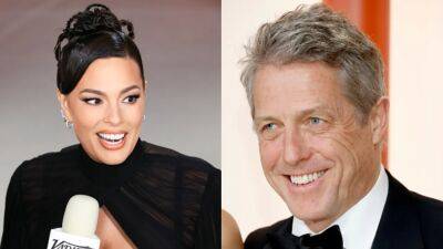Hugh Grant Was Low-Key Rude to Ashley Graham on the Oscars Carpet, and Twitter Isn't Having It - www.glamour.com