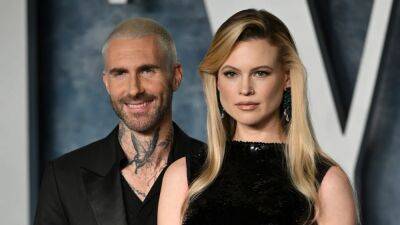 Adam Levine and Behati Prinsloo Made Their First Public Appearance Together Following the Instagram DM Scandal - www.glamour.com