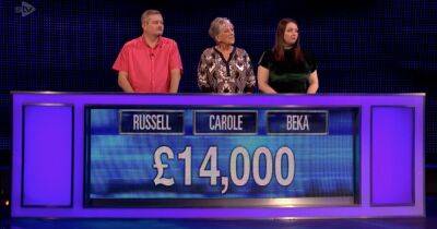 The Chase fans left screaming at their TVs over 'car crash episode' as Scots contestant misses out on £14k - www.dailyrecord.co.uk - Scotland - county Russell