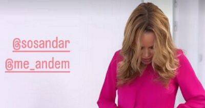Amanda Holden unfastens trousers to reveal 'cute' detail as she pokes fun at her stunning outfit - www.manchestereveningnews.co.uk - Britain