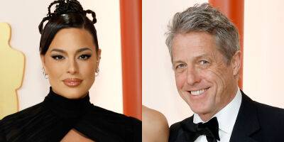 Ashley Graham Reacts To Awkward Interview With Hugh Grant From Oscars 2023 - www.justjared.com
