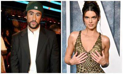 Bad Bunny and Kendall Jenner leave an Oscar party together - us.hola.com