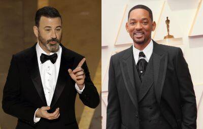 Will Smith jokes were cut from Jimmy Kimmel’s Oscars speech: “There were certainly some that went harder” - www.nme.com - county Rock