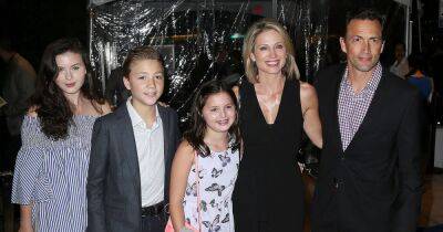 Every Time Amy Robach’s Daughters Showed Their Support for Andrew Shue and His Sons After T.J. Holmes Drama - www.usmagazine.com