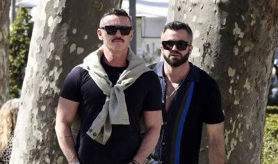 Luke Evans Spotted Sightseeing in Rome with Boyfriend Fran Tomas! - www.justjared.com - Spain - France - Italy