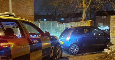 Suspect who crashed 'stolen' Renault Twingo into wall 'not the smartest' say Greater Manchester Police - www.manchestereveningnews.co.uk - Manchester