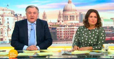 Susanna Reid left to 'clear up act' as Ed Balls apologises for swearing on ITV Good Morning Britain despite warning - www.manchestereveningnews.co.uk - Britain - France