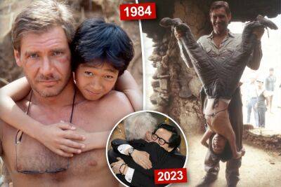 Rare behind-the-scenes ‘Indiana Jones’ photos of Ke Huy Quan and Harrison Ford reveal emotional bond - nypost.com - Hollywood - Indiana - county Harrison - county Ford - Sri Lanka