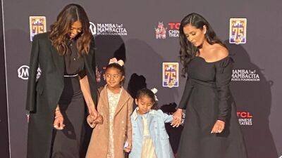 Vanessa Bryant and Her Daughters Unveil Kobe Bryant's Permanent Hand and Footprints at TCL Chinese Theatre - www.etonline.com - Los Angeles - China - Hollywood